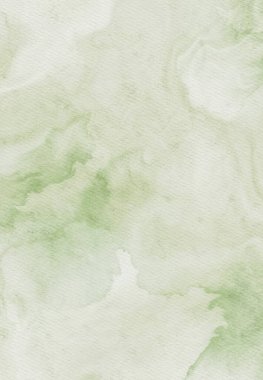 Soyut yeşil suluboya arka plan. Pankart unsuru tasarla. Vektör illüstrasyonu