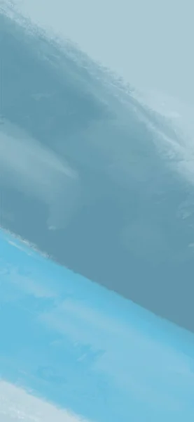 Pintura Azul Abstracta Fondo Elemento Banner Diseño Ilustración Vectorial — Archivo Imágenes Vectoriales