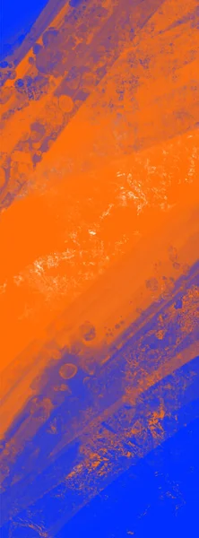Astratto Blu Arancione Rosa Vernice Sfondo Elemento Banner Design Illustrazione — Vettoriale Stock