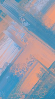 Soyut Mavi Pembe Boya Geçmişi. Pankart unsuru tasarla. Vektör illüstrasyonu