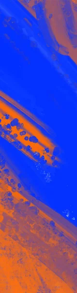 Abstrato Azul Laranja Rosa Pintura Fundo Elemento Banner Design Ilustração —  Vetores de Stock