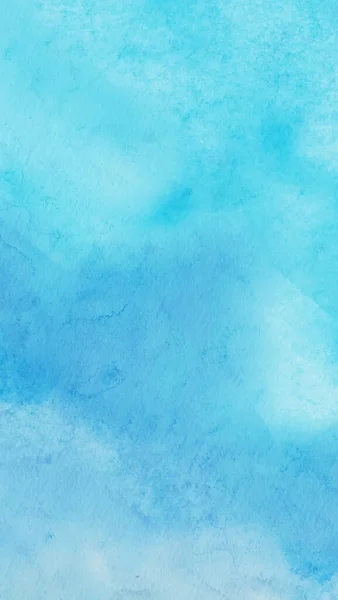 Absztrakt Kék Akvarell Festék Háttér Dizájn Banner Elem Vektorillusztráció — Stock Vector