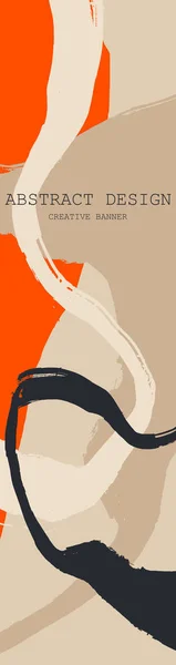 보편적 예술의 현수막이지 플래카드 팜플렛 포스터 플라이어 삽화를 — 스톡 벡터
