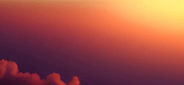 Захід Сонця Хмари Стилі Фентезі Якому Темному Тлі Концепція Літніх — стоковий вектор