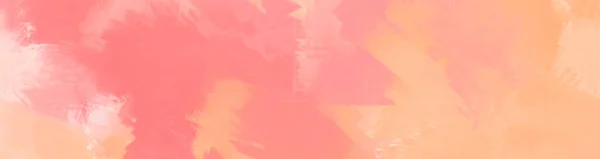 Abstrato Rosa Coral Laranja Pintura Fundo Elemento Banner Design Ilustração — Vetor de Stock