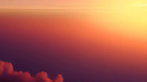 Ηλιοβασίλεμα Αυγή Σύννεφα Στυλ Φαντασίας Μαλακό Σκούρο Φόντο Καλοκαιρινές Διακοπές — Διανυσματικό Αρχείο