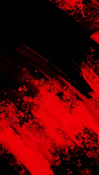 Black Red Ink Brush Stroke Background Jdesign Element Vector Illustration Stock Vector