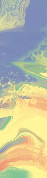 Абстрактний Дизайн Синього Помаранчевого Кольору Векторна Ілюстрація — стоковий вектор