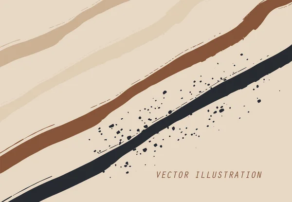 Abstract Trendy Universal Artistic Banner Template Design Cover Invitation Banner — Stockvektor