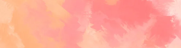Abstrato Rosa Coral Laranja Pintura Fundo Elemento Banner Design Ilustração —  Vetores de Stock