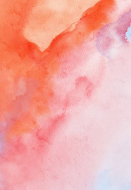 Soyut mavi suluboya boya arka plan. Pankart unsuru tasarla. Vektör illüstrasyonu