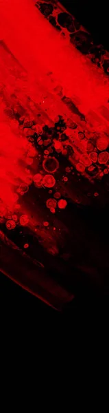 黒赤インクブラシストロークの背景 Jdesign要素 グランジ汚れのベクトルイラスト ベクトルブラシイラスト — ストックベクタ