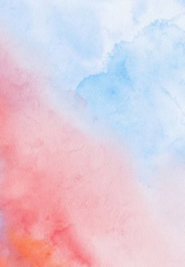 Soyut mavi suluboya boya arka plan. Pankart unsuru tasarla. Vektör illüstrasyonu