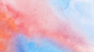 Soyut mavi suluboya boya arka plan. Pankart unsuru tasarla. Vektör illüstrasyonu