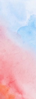 Soyut mavi suluboya boya arka plan. Pankart unsuru tasarla. Vektör illüstrasyonu