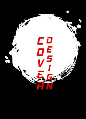 Kırmızı ve siyah soyut arkaplan ve mürekkep fırçası. Japon tarzı kompozisyon. Duvar kağıdı, içerisi, broşür kapağı, poster, afiş, broşür için agresif fütürist dinamik arkaplan.