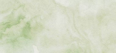 Soyut yeşil suluboya arka plan. Pankart unsuru tasarla. Vektör illüstrasyonu