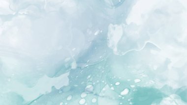 Renkli fırça elementleri olan zarif bir afiş tasarımı. Soyut dekorasyon. Vektör illüstrasyonu.