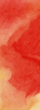 Soyut kırmızı suluboya arka plan. Pankart unsuru tasarla. Vektör illüstrasyonu