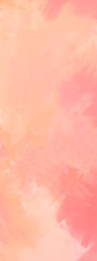 Soyut Pembe Mercan Turuncu Boya Arkaplanı. Pankart unsuru tasarla. Vektör illüstrasyonu