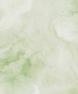 Soyut yeşil suluboya arka plan. Pankart unsuru tasarla. Vektör illüstrasyonu