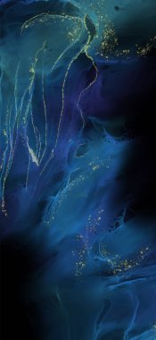 Renkli fırça elementleri olan zarif bir afiş tasarımı. Soyut dekorasyon. Vektör illüstrasyonu.