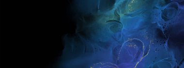 Renkli fırça elementleri olan zarif bir afiş tasarımı. Soyut dekorasyon. Vektör illüstrasyonu.