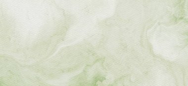 Soyut yeşil suluboya arka plan. Pankart unsuru tasarla. Vektör illüstrasyonu