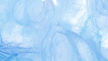 Renkli fırça elementleri olan zarif bir afiş tasarımı. Soyut dekorasyon. Vektör illüstrasyonu.