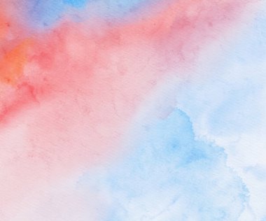 Soyut mavi suluboya boya arka plan. Pankart unsuru tasarla. Vektör illüstrasyonu