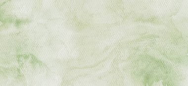 Soyut yeşil suluboya arka plan. Pankart unsuru tasarla. Vektör illüstrasyonu