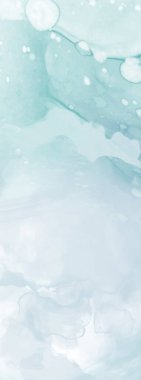 Renkli fırça elementleri olan zarif bir afiş tasarımı. Soyut dekorasyon. Vektör illüstrasyonu.