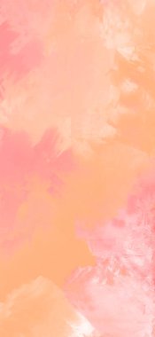 Soyut Pembe Mercan Turuncu Boya Arkaplanı. Pankart unsuru tasarla. Vektör illüstrasyonu