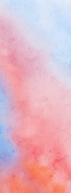 Soyut mavi suluboya boya arka plan. Pankart unsuru tasarla. Vektör illüstrasyonu