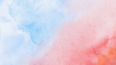 Soyut mavi suluboya boya arka plan. Pankart unsuru tasarla. Vektör illüstrasyonu