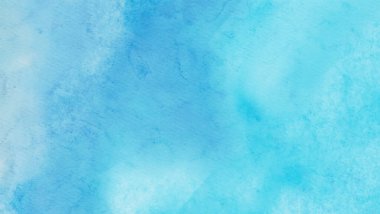 Soyut mavi suluboya arka plan. Pankart unsuru tasarla. Vektör illüstrasyonu