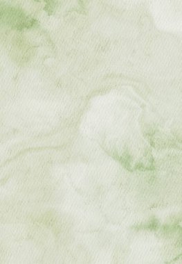 Soyut yeşil suluboya arka plan. Pankart unsuru tasarla. Vektör illüstrasyonu