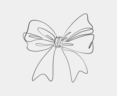 Basit ve zarif bir fiyonk çizimi, minimalizmi ve zarafeti tek bir sıvı darbede yakalıyor..