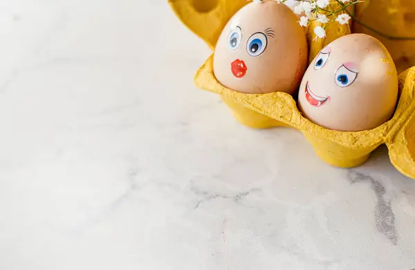 Διακόσμηση Πασχαλινά Αυγά Την Εποχή Του Πάσχα Royalty Free Φωτογραφίες Αρχείου