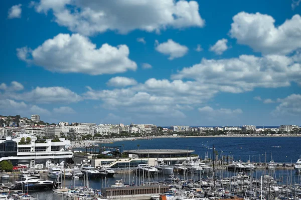 Cannes Ville Port Saison Estivale France — Photo