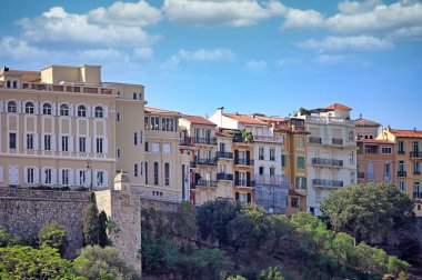 Monte Carlo Monaco 'daki eski binalar