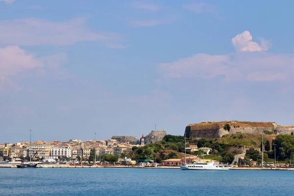 Staré Město Korfu Přístav Řecko — Stock fotografie
