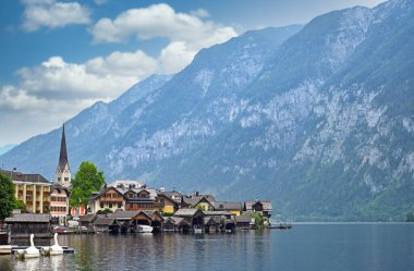 Hallstatt Köyü ve Avusturya Hallstatter Gölü