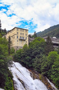 Bad Gastein yaz sezonunda Şelale Gasteiner