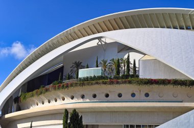 Palau de les Arts ayrıntıları Valencia İspanya