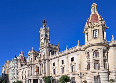 Valencia Belediye Binası Modernizim Plaza, Valencia, İspanya