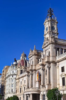Valencia Belediye Binası Modernizim Plaza, eski belediye binası, Valencia, İspanya