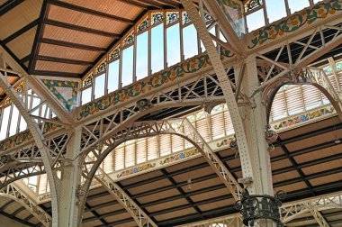 Mercado Merkez ya da Merkez Pazar İnşaat Odası, Valencia, İspanya