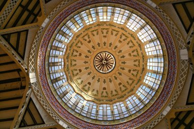 Mercado Merkez ya da Merkez Pazar İç İşleri Bölümü, Valencia, İspanya