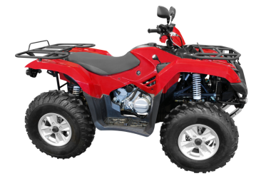 kırmızı atv 4x4 şeffaf